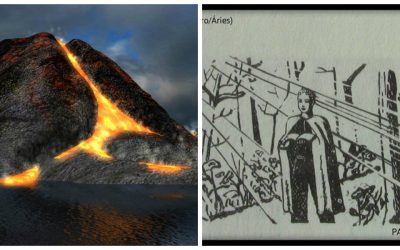 Graus 16 a 20 de Vulcão – ou Carneiro/ Áries